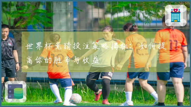 世界杯竞猜投注策略揭秘：如何提高你的胜率与收益